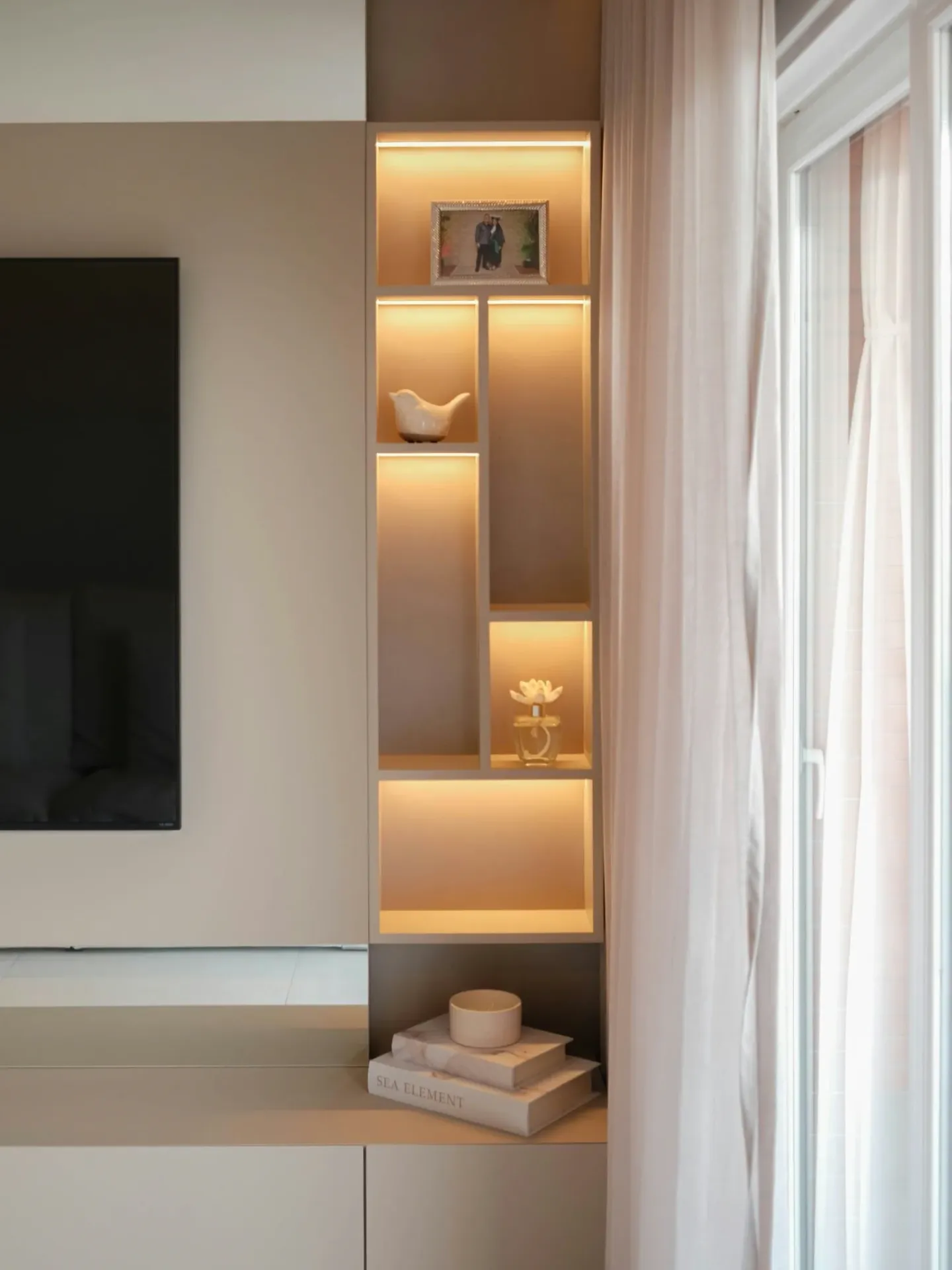 A professionally prepared home interior